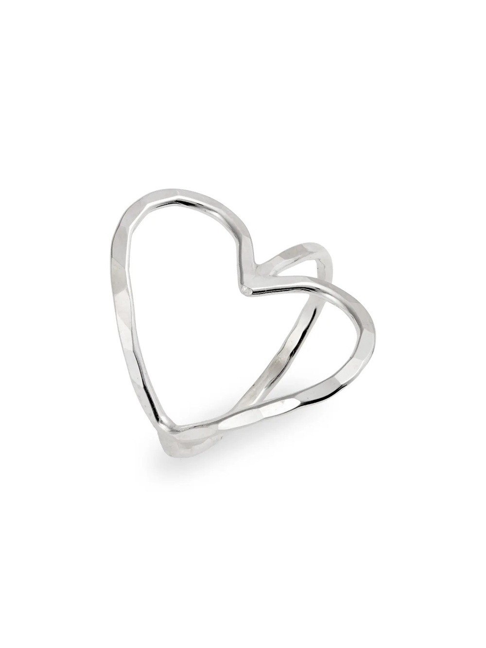 Nashelle Complete Heart Ring Sterling Silver Size 6 Nordstrom Minimalist USA